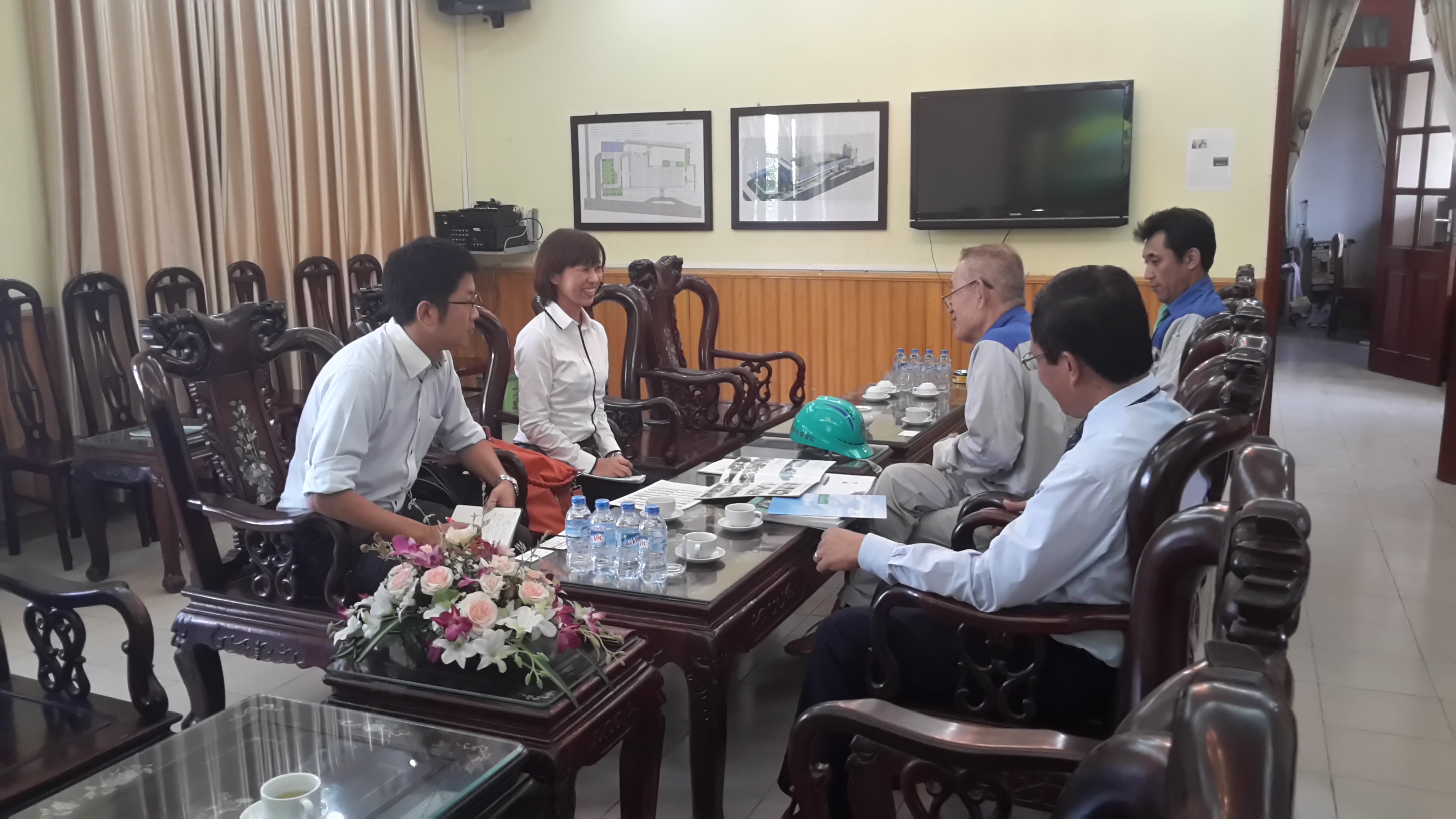 A delegation of Japanese Embassy visits NIBELC