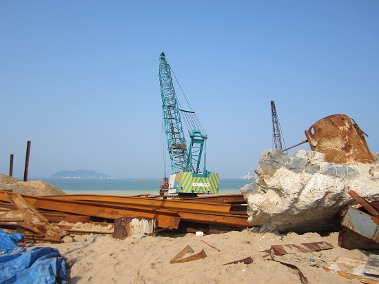Son Duong port project progress till 3/2013